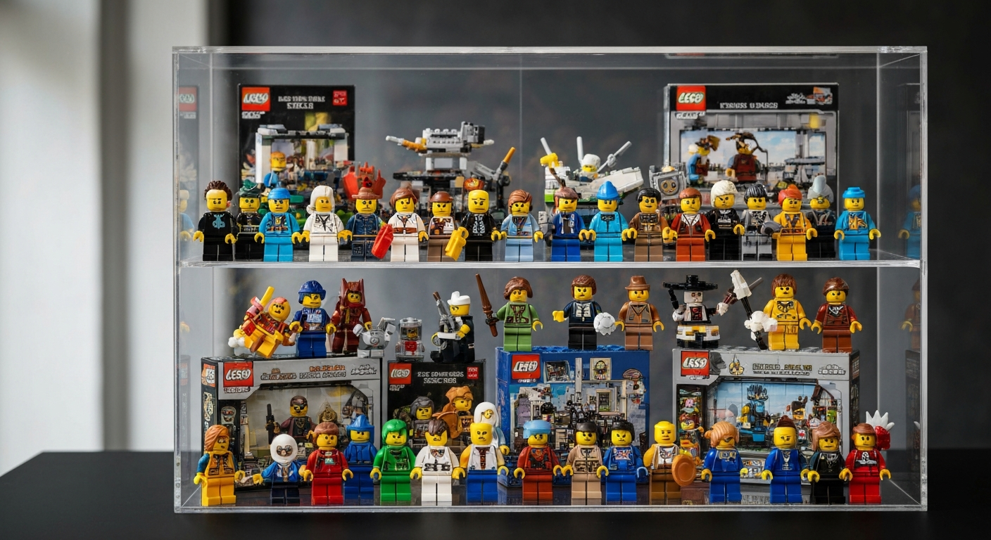 Acrylic display case for Lego sets and minifigures Malaysia